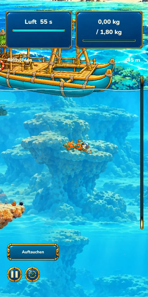 Dive gameplay