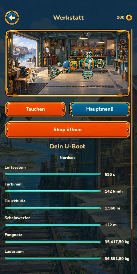Submarine workshop